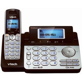 Dect 6.0 2-Line Expandable Cordless Phone