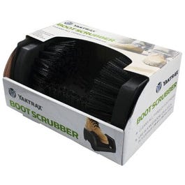 Boot Cleaner / Scrubber, Heavy-Duty Steel & Plastic, 6 x 9,25 x 5-In.