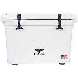 Cooler, White, 58-Qt.