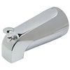 Diverter Tub Spout, Universal, Chrome Finish, 5-1/8-In.