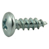 Monster Fastener Zinc Plated Steel Phillips Pan Head Sheet Metal Screws