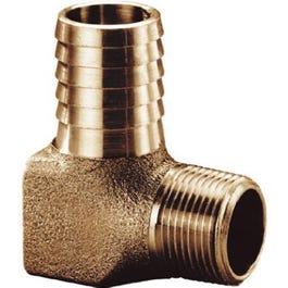 Hydrant Elbow, Brass, 3/4 x 3/4-In.