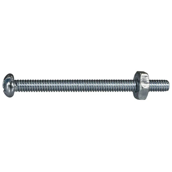 Monster Fastener Zinc Combo Round Head Machine Screws (1/4