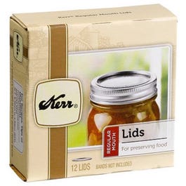 Regular Canning Jar Lids, 12-Pk