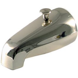 Chrome Bathtub Diverter Spout