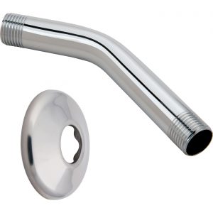 Master Plumber Shower arm/flange  6″ Chrome (6)