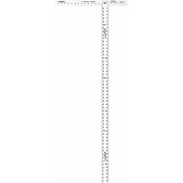 Drywall T-Square, Aluminum, 54-In.