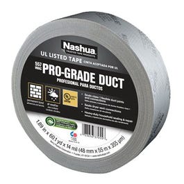 HVAC Duct Tape, Silver, 1.89-In. x 60-Yds.