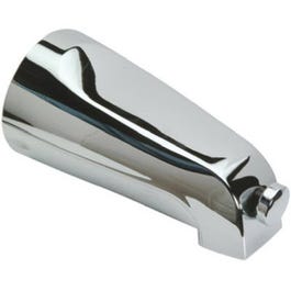 1/2-Inch Chrome Quick Spout Diverter Tub Spout