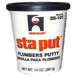 Hercules 14-oz. Sta-Put Plumber's Putty