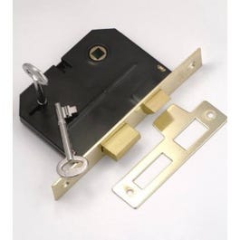 Brass Bit Key Mortise Lock