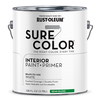 Rust-Oleum Sure Color Semi-Gloss Interior Wall Paint 1 Gallon White (1 Gallon, White)