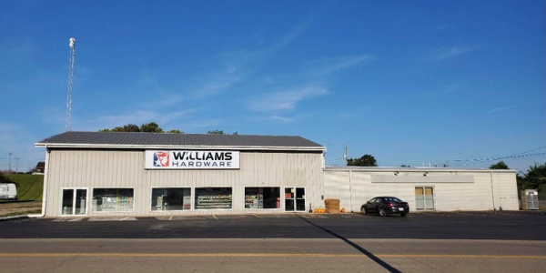 Williams Hardware store front