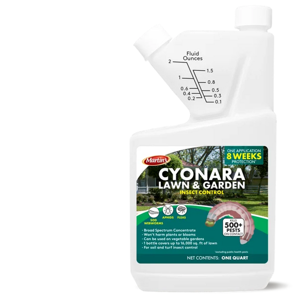 Martin's Cyonara Lawn & Garden Insect Control Concentrate (1 Quart)