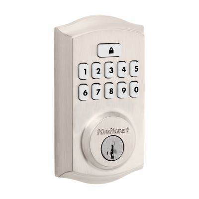 Kwikset 260 SmartCode Traditional Electronic Deadbolt (Satin Nickel)