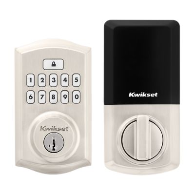 Kwikset 260 SmartCode Traditional Electronic Deadbolt (Satin Nickel)