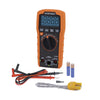 Klein Tools Digital Multimeter, TRMS Auto-Ranging, 600V, Temp (600V)