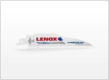 LENOX DEMOLITION BI-METAL RECIPROCATING SAW BLADES 6TPI