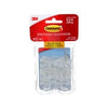 Command™ Mini Hooks 17006CLR-VP, Clear, Small, 18 Hooks/24 Strips/Pack