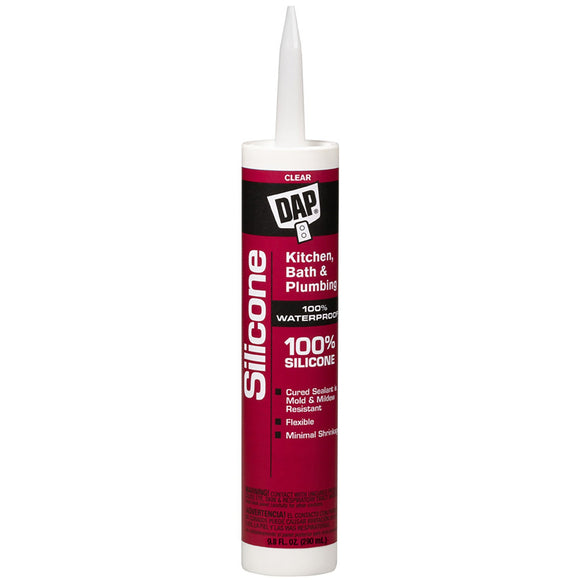 Dap Kitchen & Bath Silicone Rubber Sealant