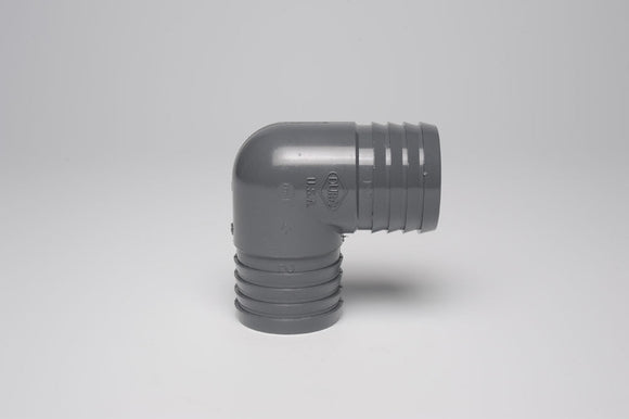 Dura Plastic 90 Degree Elbow (insert) 1/2