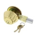 Howard Berger Mobile Home Single Cylinder Deadlock Polished Brass (Polished Brass)