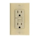 Bright Way 15 Amp Ivory  Outlet (15 Amp)