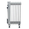 Comfort Zone Oil Filled Deluxe Radiator Heater (Grey)