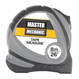 Metric Tape Measure, 1 x 26-Ft., 8-M.