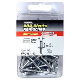 50-Pack Long Aluminum Rivets