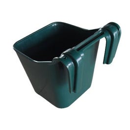 Feed Bucket, Green, 12-Qts.