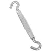 Hook/Hook Turnbuckle, Zinc, 3/8 x 10.5-In.