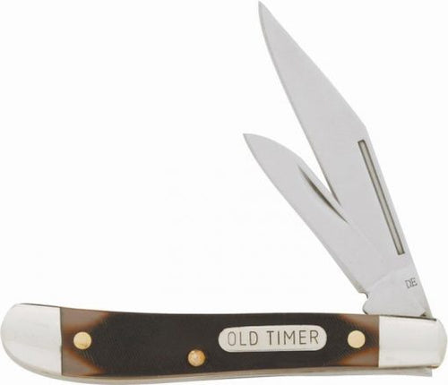 Schrade Knives Moderate Price Schrade Old Timer 72OT 2 7/8″ Dog Leg Jack 2-Blade Pocket Knife