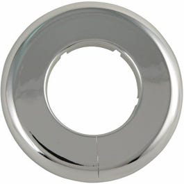 Floor/Ceiling Plate Flange, Chrome, 1.5-In.