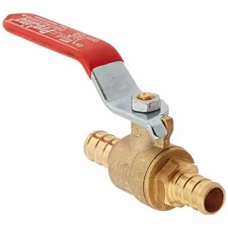 B & K Industries Series 7690PX Brass Ball Valve Full Port | Brass Packing Gland 1/2