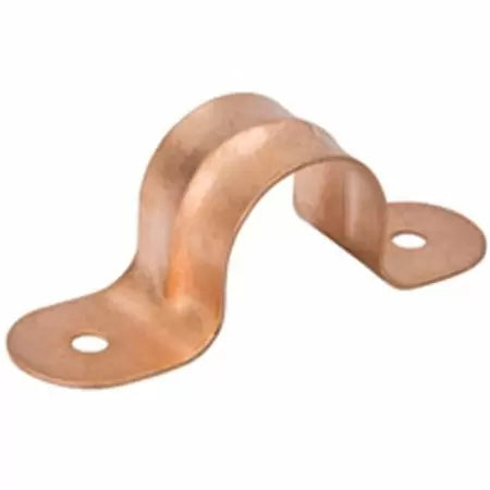 B & K Industries Copper 2 Hole Strap 1/2