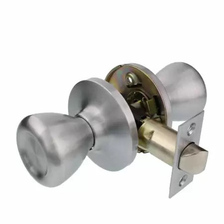 Guard Security Passage Lockset Tubular Stainless Steel (Stainless Steel)