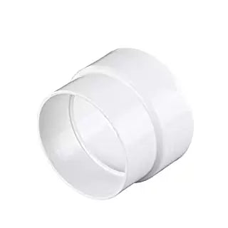 NDS White Pvc Dwv To Sewer Drain Adapter 4” X 4” Plumbing Pipe (4” X 4”)