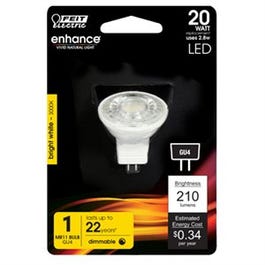 LED Light Bulb, Mr 11, Warm White, 210 Lumens, 2.8-Watts