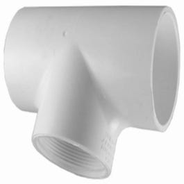 Pipe Fitting, PVC Tee, 1-In.