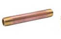 B & K Industries 1/2 Diameter Nipples Schedule 40 Red Brass 1/2 x 2