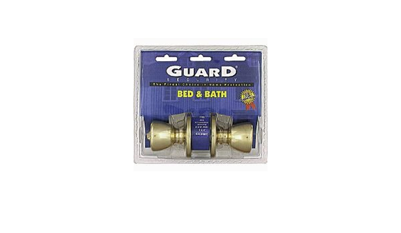 Guard Security Antique Brass Privacy Lockset (Antique Brass)