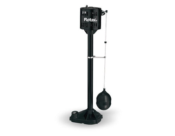 Pentair Flotec FPPM3600D 1/3 HP Thermoplastic Pedestal Sump Pump