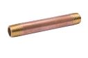 B & K Industries 3/4 Diameter Nipples Schedule 40 Red Brass 3/4 x 1 1/2