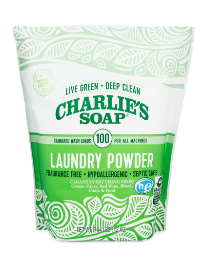 Charlie's Soap Natural Powder Laundry Detergent 2.64 lbs (2.64 lbs)