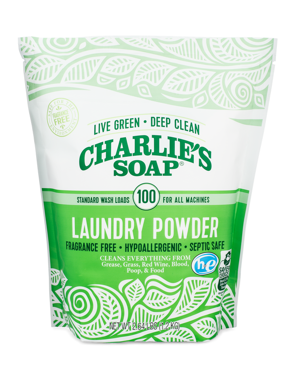 Charlie's Soap Natural Powder Laundry Detergent 2.64 lbs (2.64 lbs)