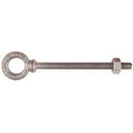 Forged Eye Bolt, Galvanized, 3/8 x 4.25-In