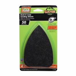 4-Pk., 50-Grit Mouse Sander Sheets