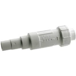 PVC Solvent Weld Adjustable Repair Pipe Coupling, 1-In.