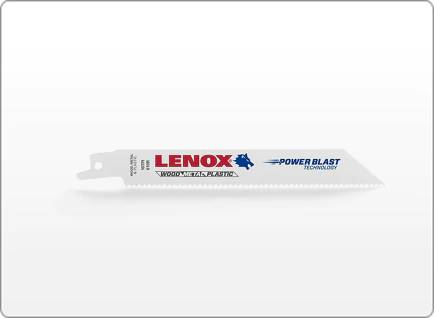 LENOX GENERAL PURPOSE BI-METAL RECIPROCATING SAW BLADES 6-TPI